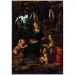 Muzejní sbírka: Leonardo da Vinci - Madona ve skalách 1000 dílků puzzle s plakátem - Clementoni