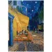 Muzejní sbírka: Van Gogh - Kavárenská terasa v noci 1000 dílků puzzle s plakátem - Clementoni