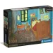 Muzejní sbírka: Van Gogh - Van Goghův pokoj v Arles - 1000 dílků puzzle s plakátem - Clementoni