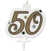 Narozeninová svíčka - číslo 50