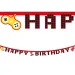 Party banner s herním motivem 200 cm
