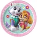 Paw Patrol Skye a Everest party papírový talíř 8ks sada