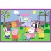 Peppa na hřišti 2x24dílné puzzle - Trefl