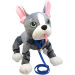 Peppy Pets: Plyšový francouzský buldoček s vodítkem 28 cm