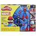 Play-Doh: Marvel Hrdinská dobrodružství sada modelíny s 3 figurkami - Hasbro