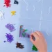 PlayBox: 5mm MIDI spojovací základní deska pro žehlicí korálky, balení 2 ks.