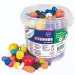 PlayBox: Barevný dřevěný vařitelný korálkový set v kbelíku 190g
