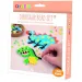 PlayBox: Kreativní sada zažehlovacích korálků s motivem dinosaurů, 5mm, MIDI