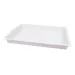 PlayBox: Plastová bílá tácka s uchy 41x31cm
