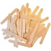 PlayBox: Sada 500 dřevěných špachtlí 15x1,8 cm