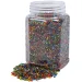 PlayBox: Vařitelné barevné průhledné plastové korálky 2-3 mm 500g