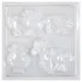PlayBox: Zvířata na farmě sádrová odlévací forma 17x17cm