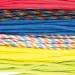 Playbox: Sada barevných uzlovacích šňůr – 3,4 mm, 6 x 2,6 m