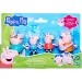 Prasátko Peppa: Sada pěti figurek rodiny Peppy – Hasbro