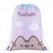 Pusheen fialový sportovní vak, gymbag 43x34 cm