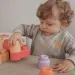 Quercetti: Momy Soft 12dílná sada měkkých stavebních kostek
