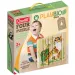 Quercetti: PlayBio Ohrožená zvířata 4 v 1 dřevěná puzzle