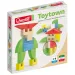 Quercetti: ToyTown Basic sada 15 dřevěných stavebních bloků