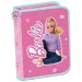 Růžový rozkládací penál Barbie 21x14x3,5 cm