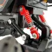 RC Dálkově ovládaný Cross Country Jeep s pohybem do stran, pružným zavěšením a světelnými efekty 21cm 2,4 GHz