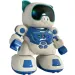 RC Dálkově ovládaný interaktivní tančící robotický prasátko s efekty světla a zvuku 20cm