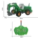 RC Truck zelený dálkově ovládaný pracovní stroj 1/30 27MHz