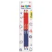 Red &amp; Blue Maxi modro-červené poštovní tužky, 2 kusy sada - Carioca