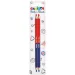 Red &amp; Blue modro-červený poštovní fix 2ks sada - Carioca