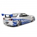 Rychle a zběsile: Brianův model auta Nissan Skyline GT-R (BNR34) z roku 2002 v měřítku 1/24 - Simba Toys