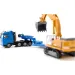 SIKU MAN těžkotonážní s Liebherr bagrem 1/87