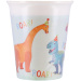 Sada 8 papírových kelímků Dinó Party, 200 ml