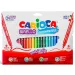 Sada barevných filcových per s dvěma typy hrotů, 24 kusů - Carioca
