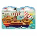 Sada nafukovacích pirátských samolepek - Melissa &amp; Doug