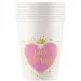 Sada papírových kelímků Little Princess 8 ks 200 ml