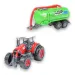 Sada pro farmu: Zemědělský traktor s přívěsem ve čtyřech variantách 22cm