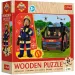 Sam hasič 24dílné dřevěné puzzle - Trefl