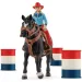 Schleich: Farm World - Sada na závody s barelem s kovbojkou (42576)