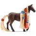 Schleich Horse Club: Sofias Beauties - Leo a Rocky s česatelnou hřívou startovací sada (42586)