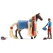 Schleich Horse Club: Sofias Beauties - Leo a Rocky s česatelnou hřívou startovací sada (42586)