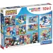 Sonic ježek 10 v 1 supercolor puzzle - Clementoni