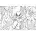 Spider-Man 2 v 1 maxi 2x60dílné puzzle a omalovánky 50x35cm - Lisciani