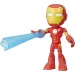 Spider-Man: Spider-Man a jeho úžasní přátelé s figurkou Iron Mana 10 cm - Hasbro