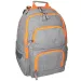 Spirit: E-Bag šedý a oranžový zaoblený školní batoh, batoh 46x34x22cm