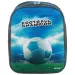 Spirit: Football Champion fotbalový 3D batoh pro školku s oblými rohy 30x25x12cm