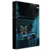 Spirit: X-Speed sportovní auto sešit box s gumovým páskem ve formátu A4