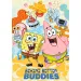 SpongeBob v kalhotách Nejlepší přátelé z Bikini Bottom 1000dílné prémiové plus kvalitní puzzle - Trefl
