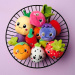 Squeezlings sběratelské plyšové figurky - Simba Toys
