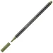 Stabilo: Pen 68 1,4mm vláknový fix metalická světle zelená.