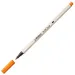 Stabilo: Pen 68 brush štětcový fix oranžové barvy