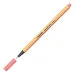Stabilo: Point 88 fixka 0,4mm v neonově červené barvě